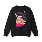 Bougie on a Budget Crewneck Sweatshirt, Trendy Pullover, Gift for Her, Casual Style, Perfect for Everyday Wear