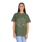 Coffee Lover's Apology Tee COMFORT COLORS - Unisex T-Shirt, Funny Coffee Shirt, Mood Humor Tee, Casual Everyday Wear, Graphic T-Shirt