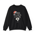 Mrs. Claus Club Sweatshirt, Cozy Holiday Apparel, Unisex Christmas Gift, Festive Crewneck, Winter Wardrobe Essential