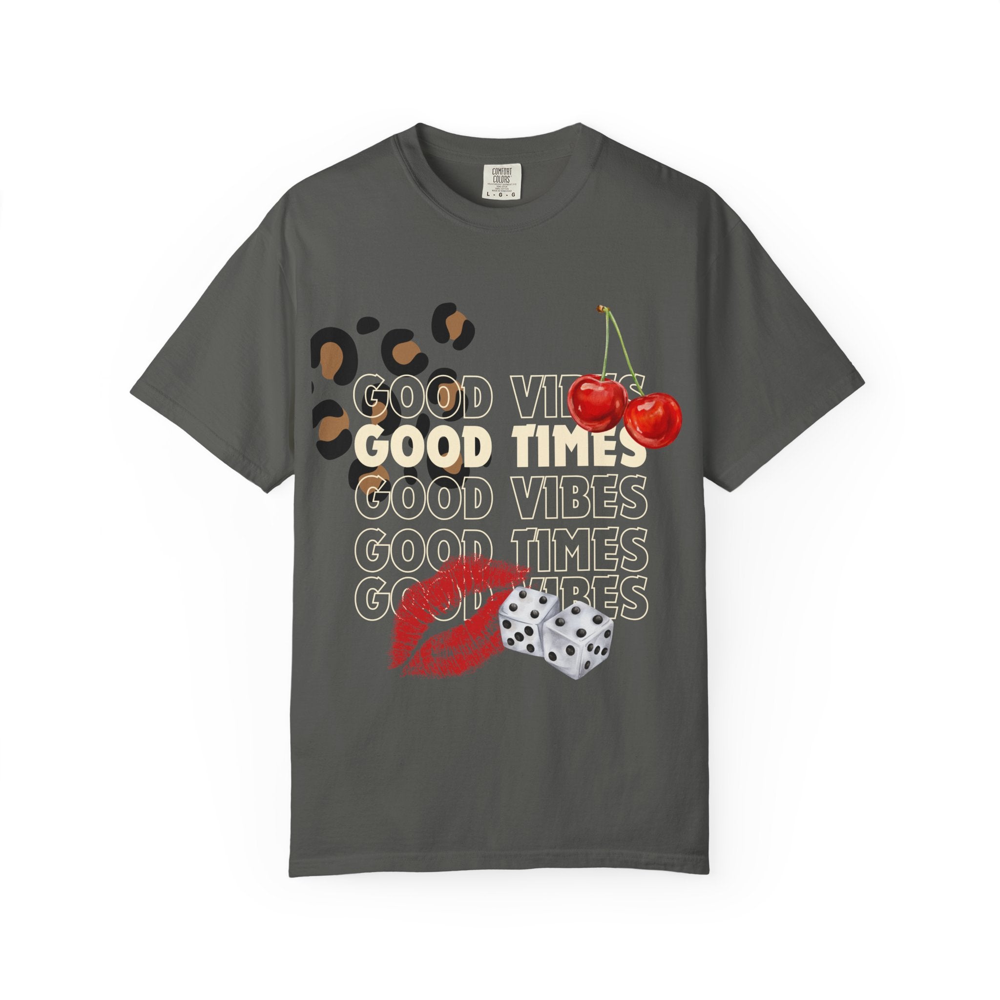 Vintage Good Vibes COMFORT COLORS T-Shirt, Unisex Tee, Summer Top, Festival Wear, Gift for Friends, Weekend Vibes