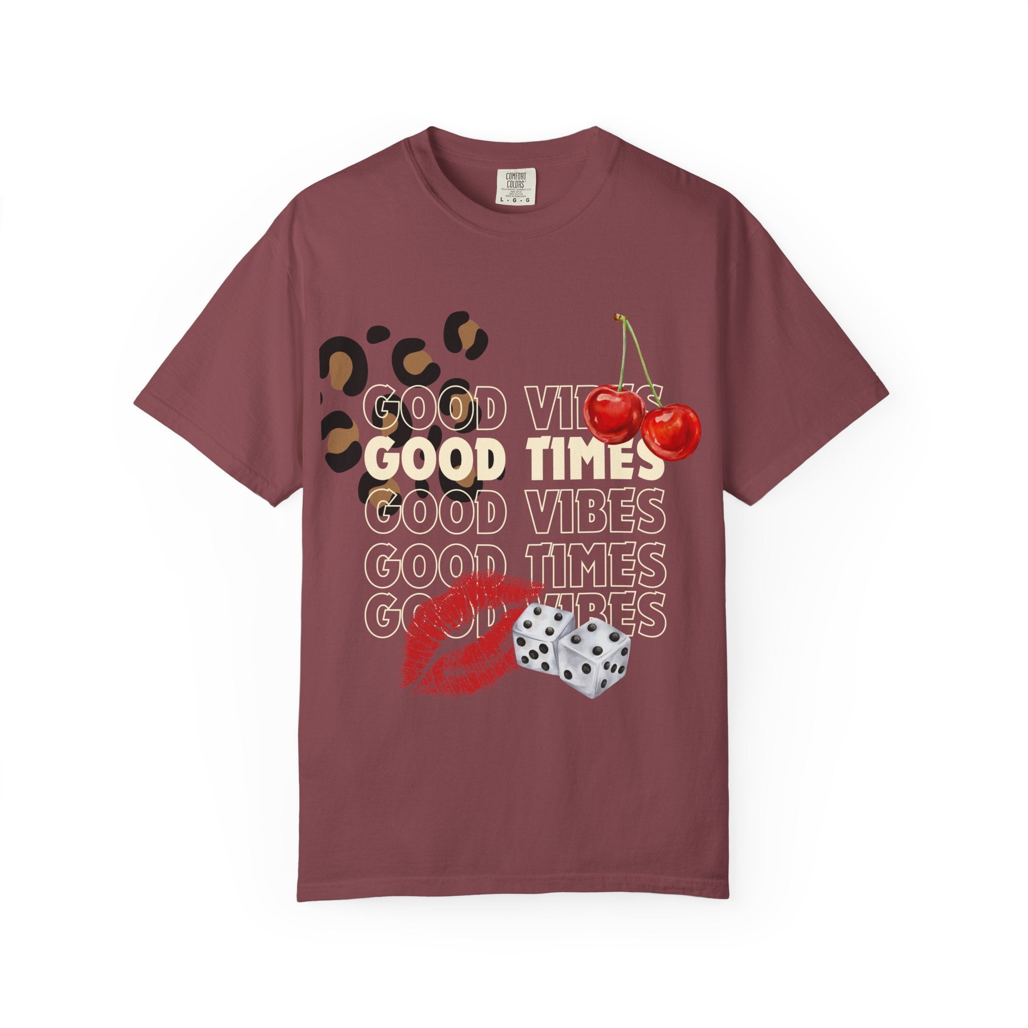 Vintage Good Vibes COMFORT COLORS T-Shirt, Unisex Tee, Summer Top, Festival Wear, Gift for Friends, Weekend Vibes