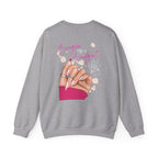 Bougie on a Budget Crewneck Sweatshirt, Trendy Pullover, Gift for Her, Casual Style, Perfect for Everyday Wear