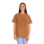 Coffee Lover's Apology Tee COMFORT COLORS - Unisex T-Shirt, Funny Coffee Shirt, Mood Humor Tee, Casual Everyday Wear, Graphic T-Shirt