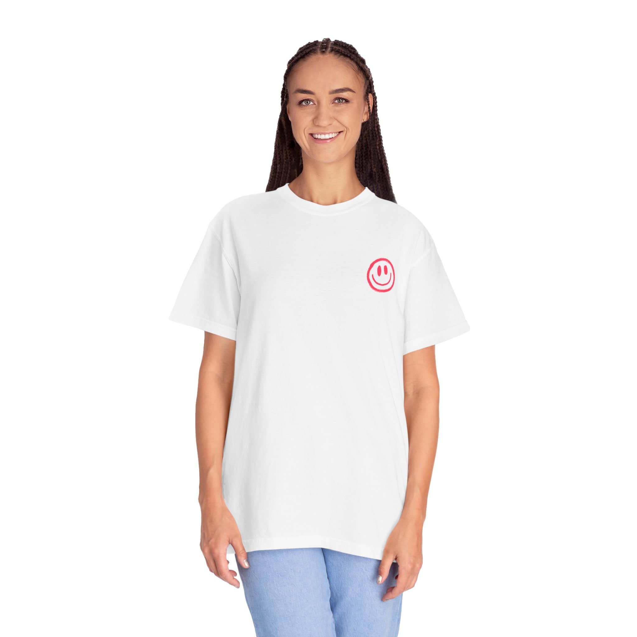 Positive Vibes COMFORT COLORS T-Shirt, Motivational Shirt, Feel Good Tee, Unisex Casual Wear, Gift for Friends, Everyday Fashion