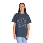 Coffee Lover's Apology Tee COMFORT COLORS - Unisex T-Shirt, Funny Coffee Shirt, Mood Humor Tee, Casual Everyday Wear, Graphic T-Shirt