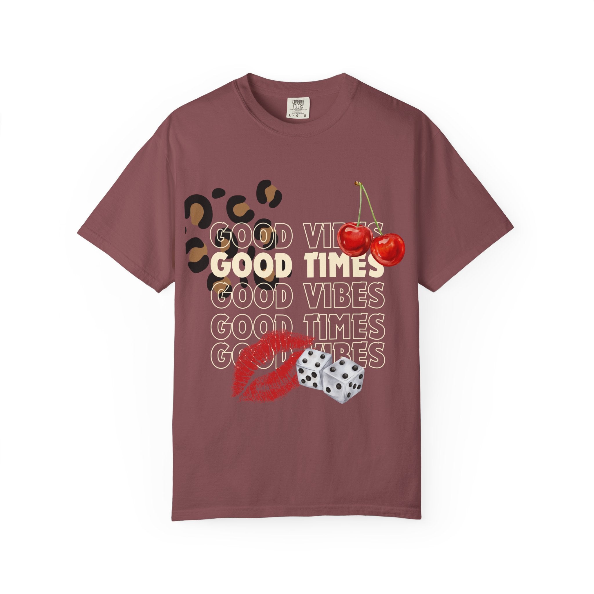 Vintage Good Vibes COMFORT COLORS T-Shirt, Unisex Tee, Summer Top, Festival Wear, Gift for Friends, Weekend Vibes