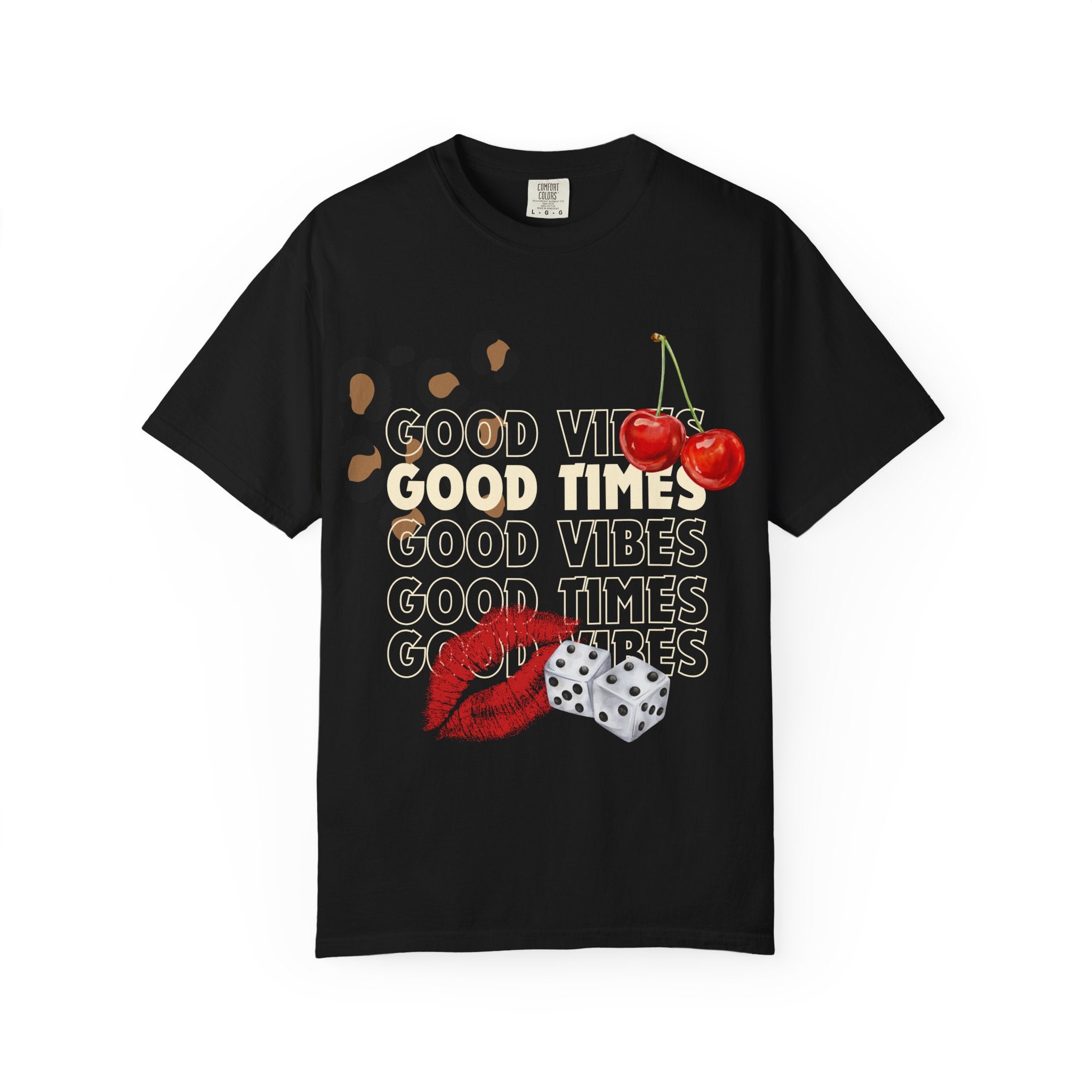 Vintage Good Vibes COMFORT COLORS T-Shirt, Unisex Tee, Summer Top, Festival Wear, Gift for Friends, Weekend Vibes