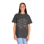 Coffee Lover's Apology Tee COMFORT COLORS - Unisex T-Shirt, Funny Coffee Shirt, Mood Humor Tee, Casual Everyday Wear, Graphic T-Shirt